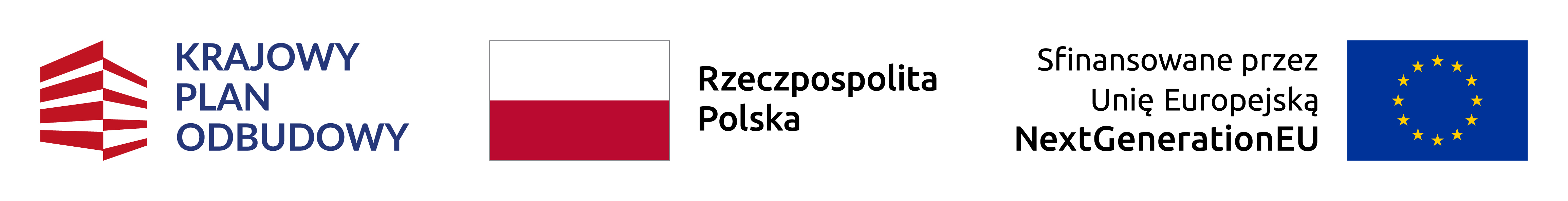 Krajowy Plan Odbudowy – Rzeczpospolita Polska – Sfinansowane przez Unię Europejską NextGenerationEU